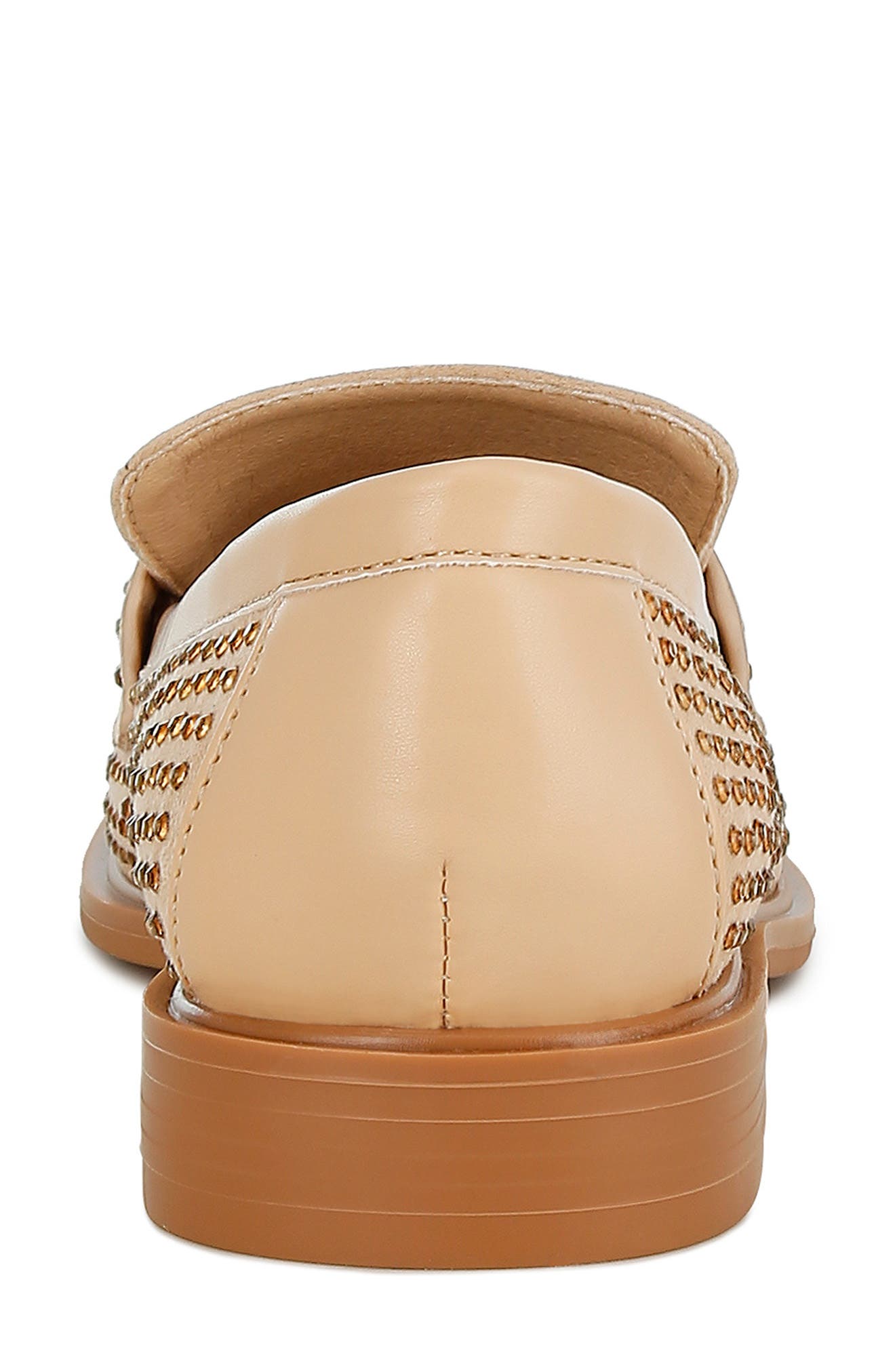 Hobbs Studded Loafer, Alternate, color, BEIGE