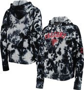 New Era Women's New Era Black Atlanta Falcons Cloud Dye Fleece Pullover Hoodie