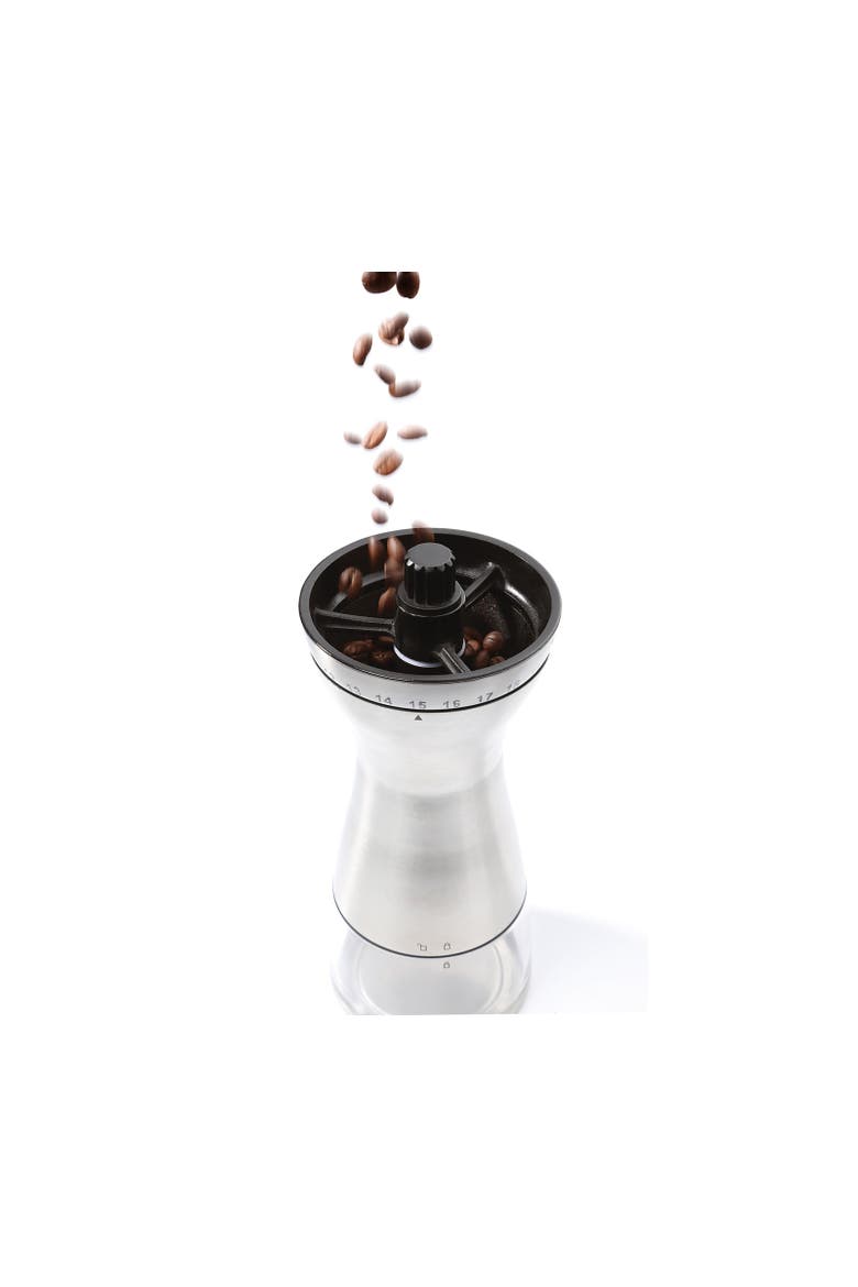 Manaos Manual Hand Crank Coffee Mill and Grinder, Alternate, color, Brown