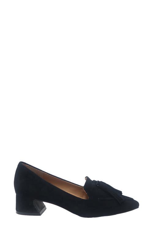 Gentle Souls Glova Tassel Pump In Black