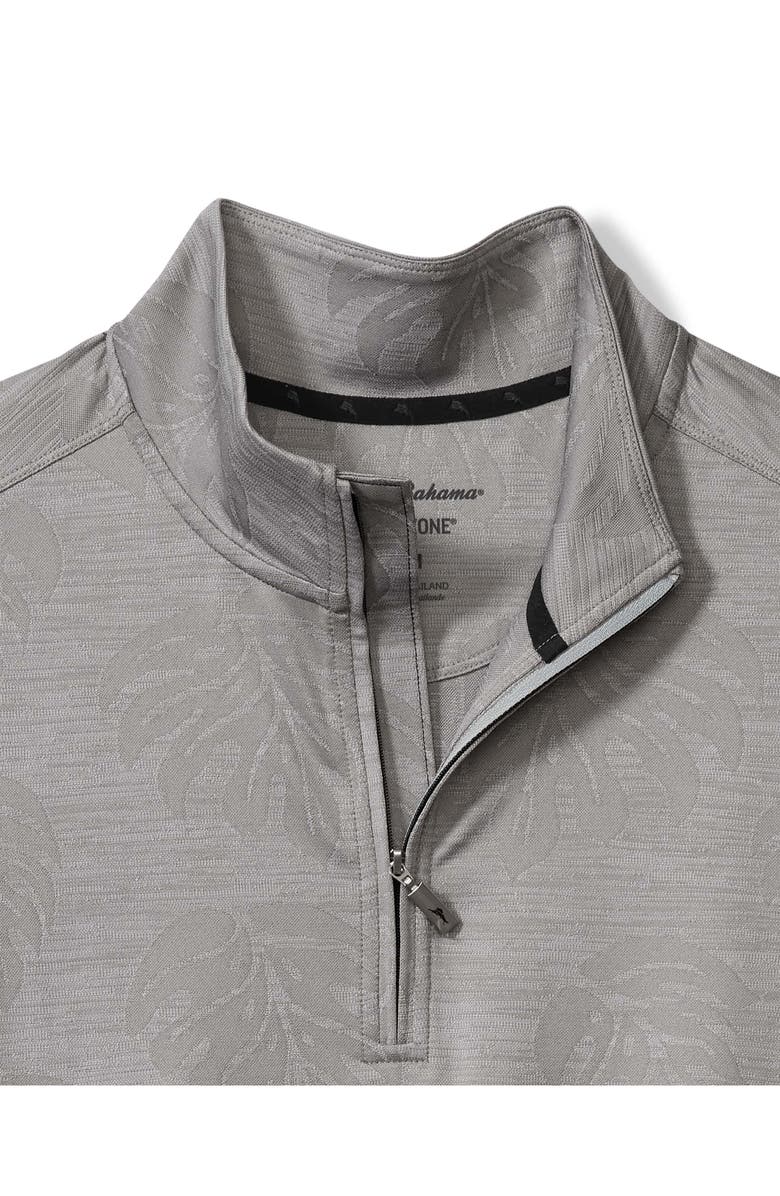 Tommy Bahama Monsterra Fade IslandZone<sup>®</sup> Performance Half Zip Pullover, Alternate, color,