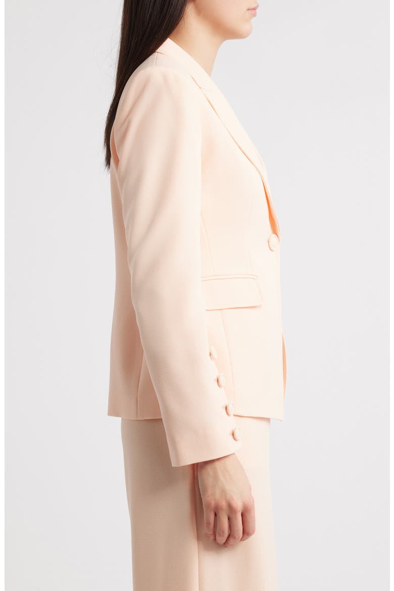 One-Button Blazer, Alternate, color, PARFAIT