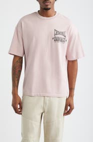 CRIMINAL DAMAGE Boxing Gym Graphic T-Shirt