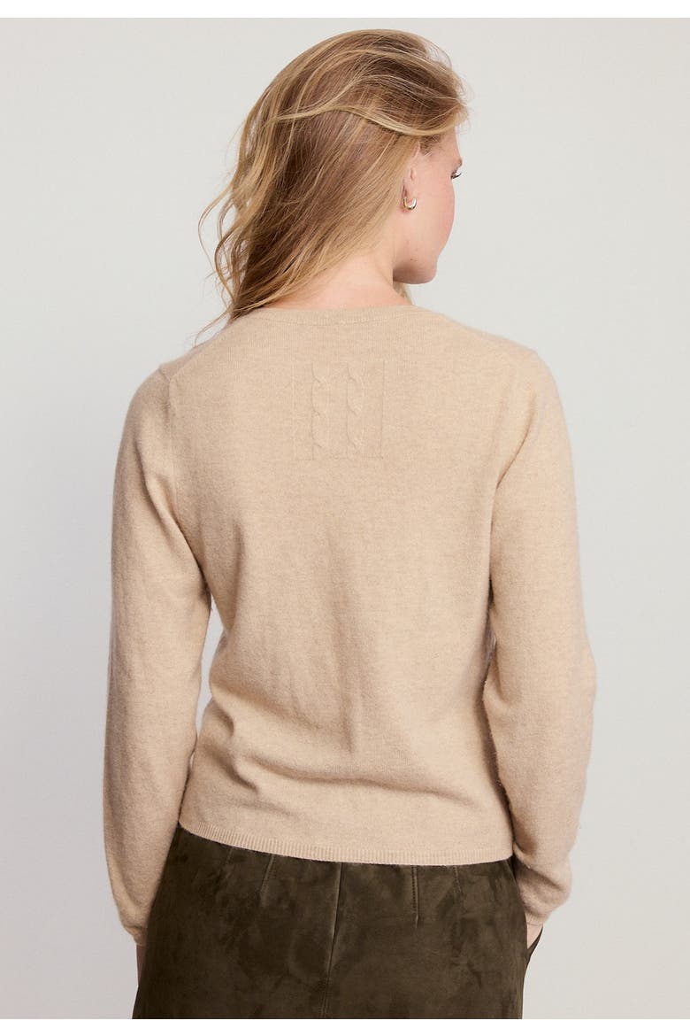 The Cashmere Crew Sweater, Alternate, color, Camel