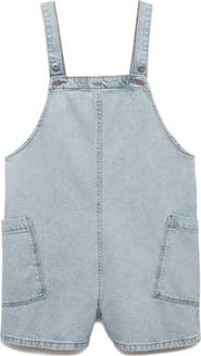 MANGO Denim Shortalls