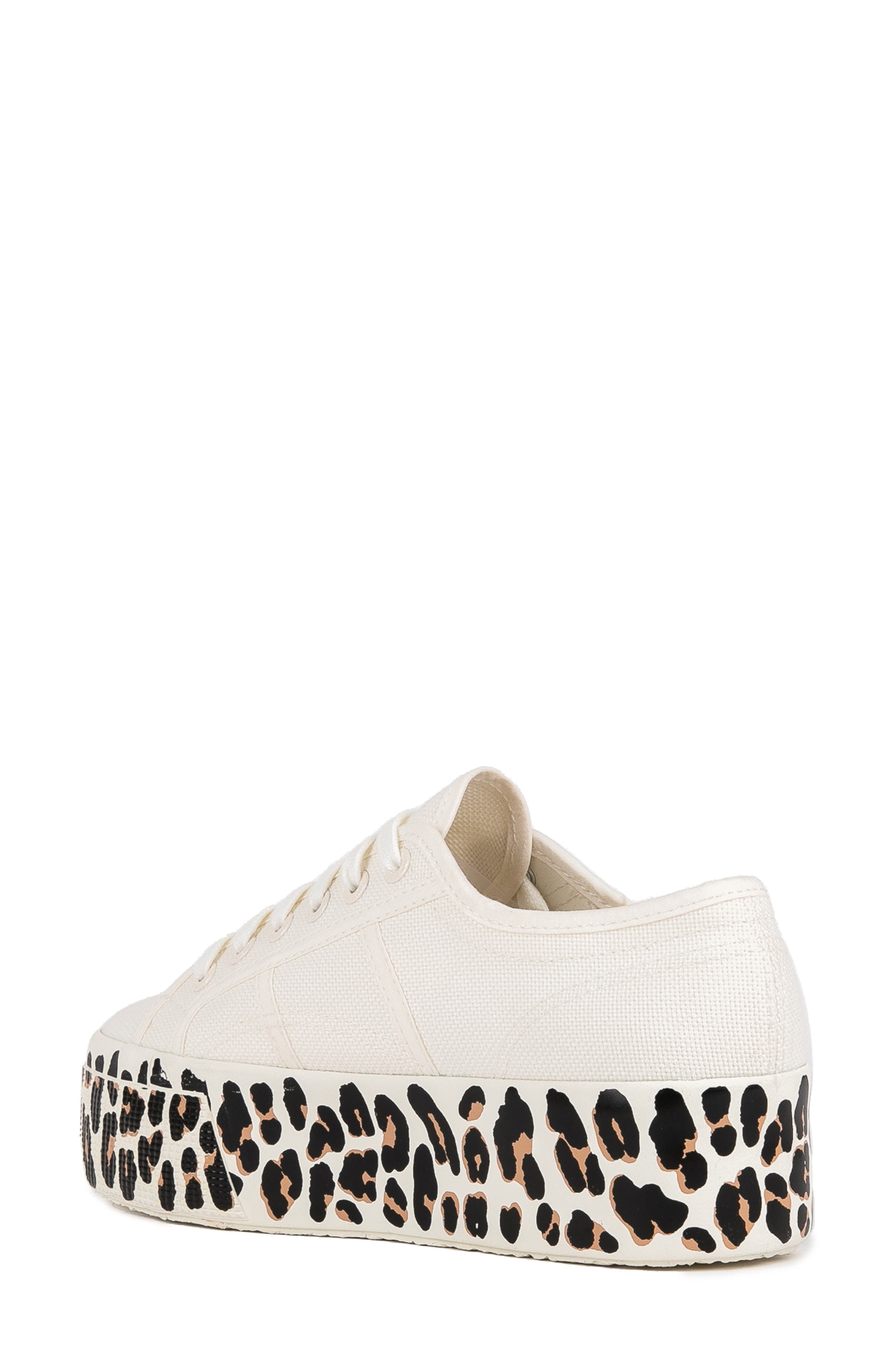 Superga 2790 Foxing Print Platform Sneaker, Alternate, color, 