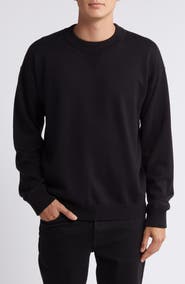 HUGO Swart Relaxed Sweater