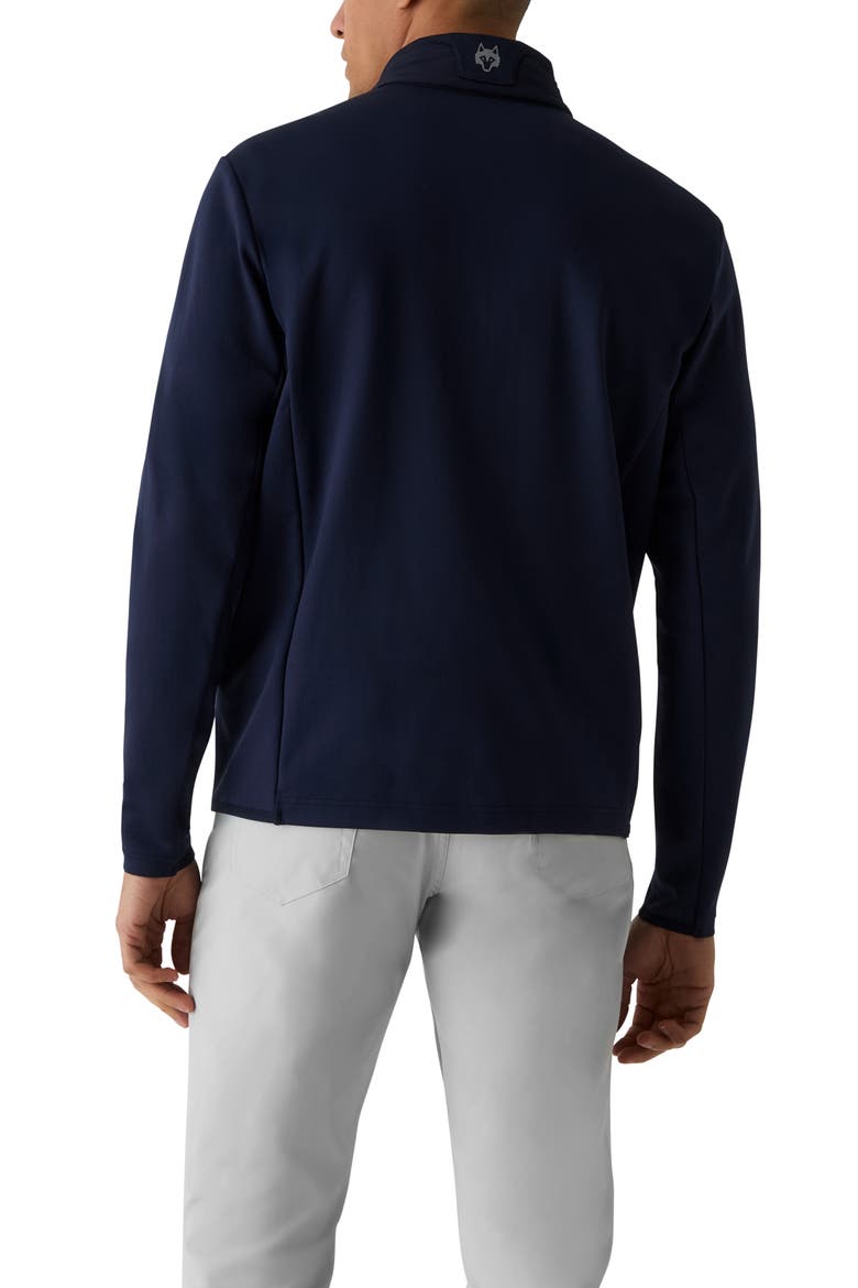 Yukon Water Repellent Hybrid Jacket, Alternate, color, MALTESE BLUE