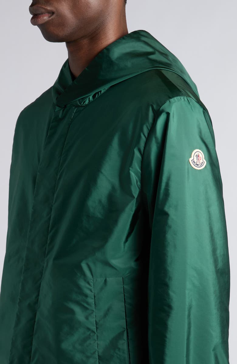 Moncler Grandans Hooded Jacket, Alternate, color, Bistro Green