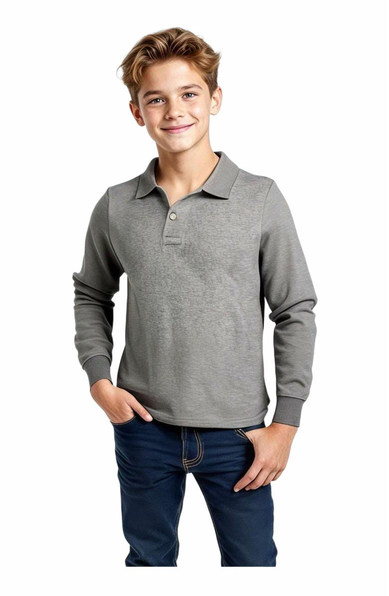 BenBen Kid's Pique Polo, Alternate, color, 