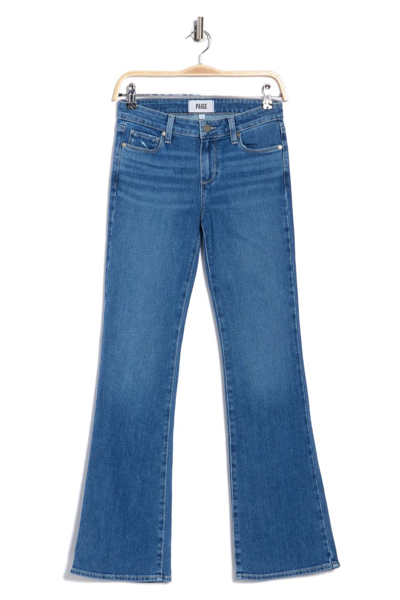 Skyline Mid Rise Bootcut Jeans, Alternate, color, DEVEN DISTRESSED