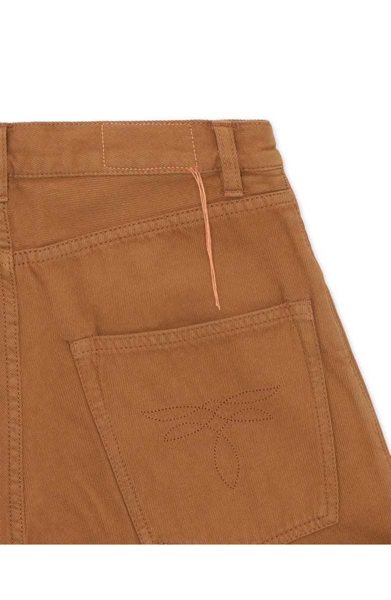 Fortela Jaron Wide Leg Wool Trousers, Alternate, color, Dark Brown