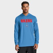 Nike Men's Nike Light Blue Tennessee Titans Oilers Throwback Alt Pack Performance Long Sleeve Hoodie T-Shirt