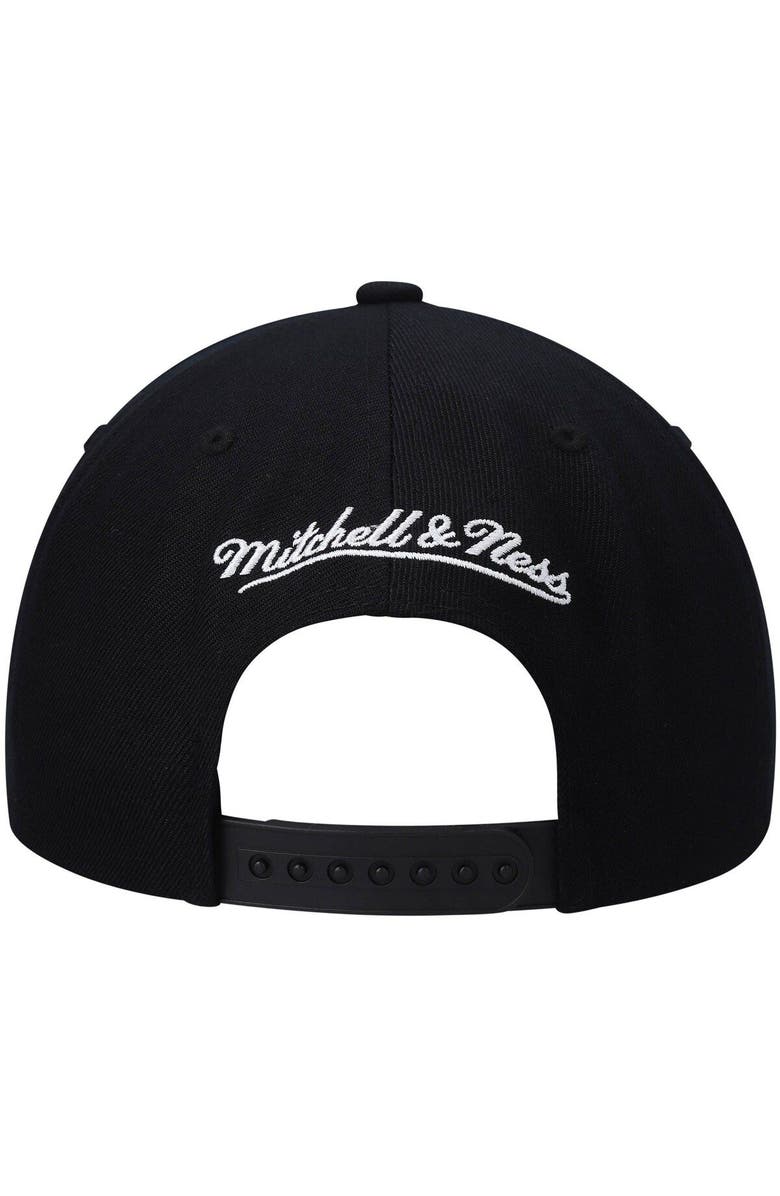 Mitchell & Ness Men's Mitchell & Ness Black LA Clippers Hardwood Classics Script 2.0 Snapback Hat, Alternate, color, Black