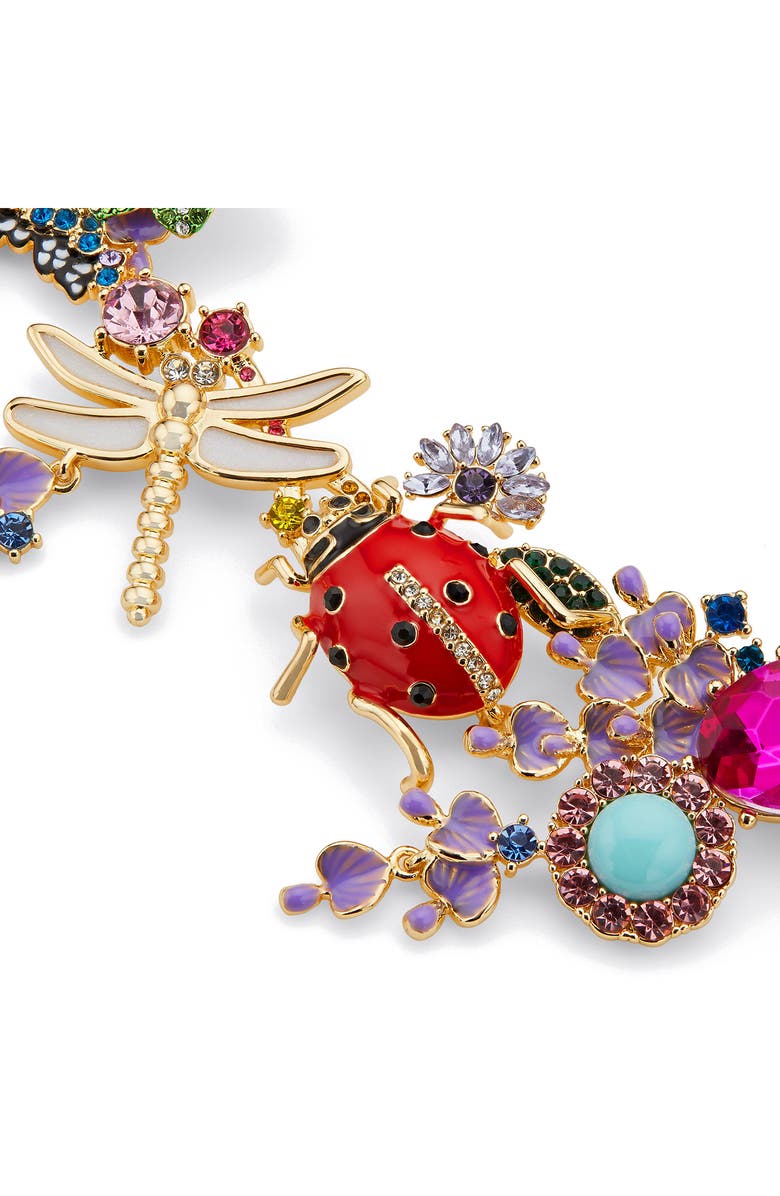 Kurt Geiger London Floral Couture Necklace, Alternate, color,