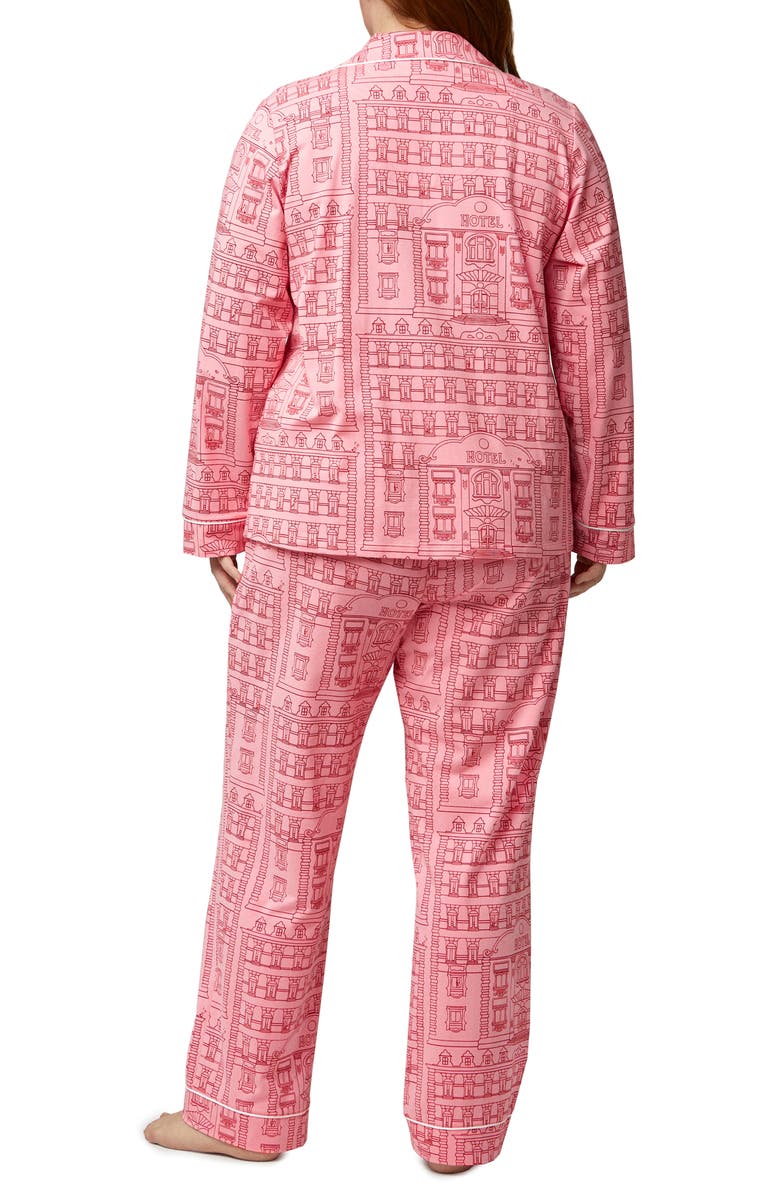 BedHead Pajamas Print Organic Cotton Jersey Pajamas, Alternate, color,