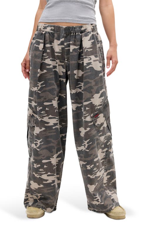 BDG Urban Outfitters Bobbi Camo Cotton Cargo Pants in Khaki  product
