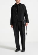 Manière De Voir Maurice Relaxed Fit Twill Pocket Trousers