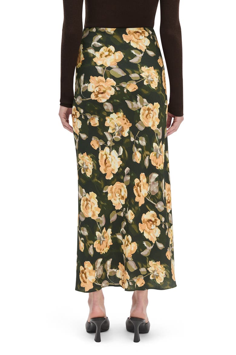 The Favorite Floral Maxi Skirt, Alternate, color, GOLDEN FLOWERBED
