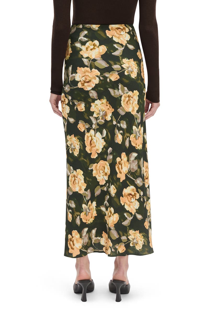 Favorite Daughter The Favorite Floral Maxi Skirt, Alternate, color, Golden Flowerbed