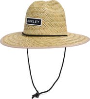 Hurley Bayside Straw Lifeguard Hat