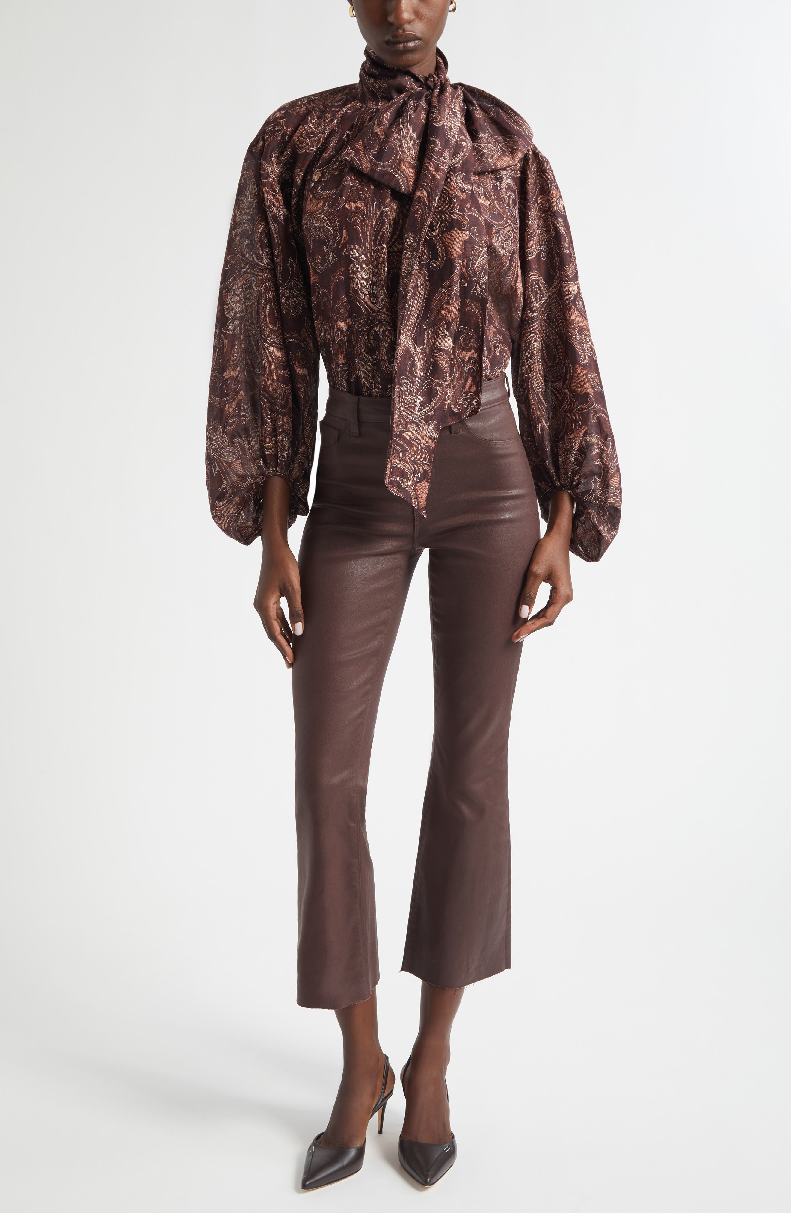 Rhett Oversize Linen & Silk Top - image 2