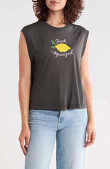 Fresh Squeezed Lemon Muscle Tee