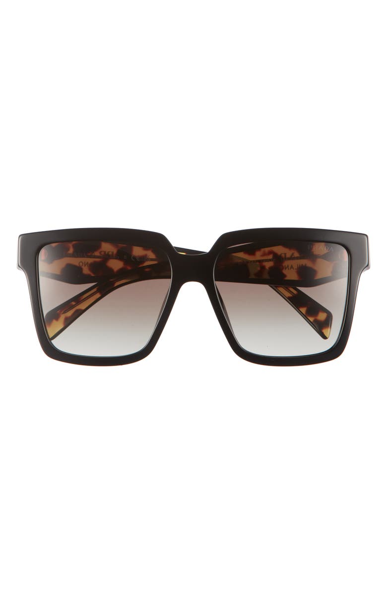 Prada 56mm Square Sunglasses, Main, color,