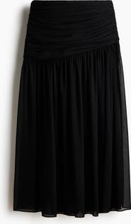 H&M Sheer Maxi Skirt