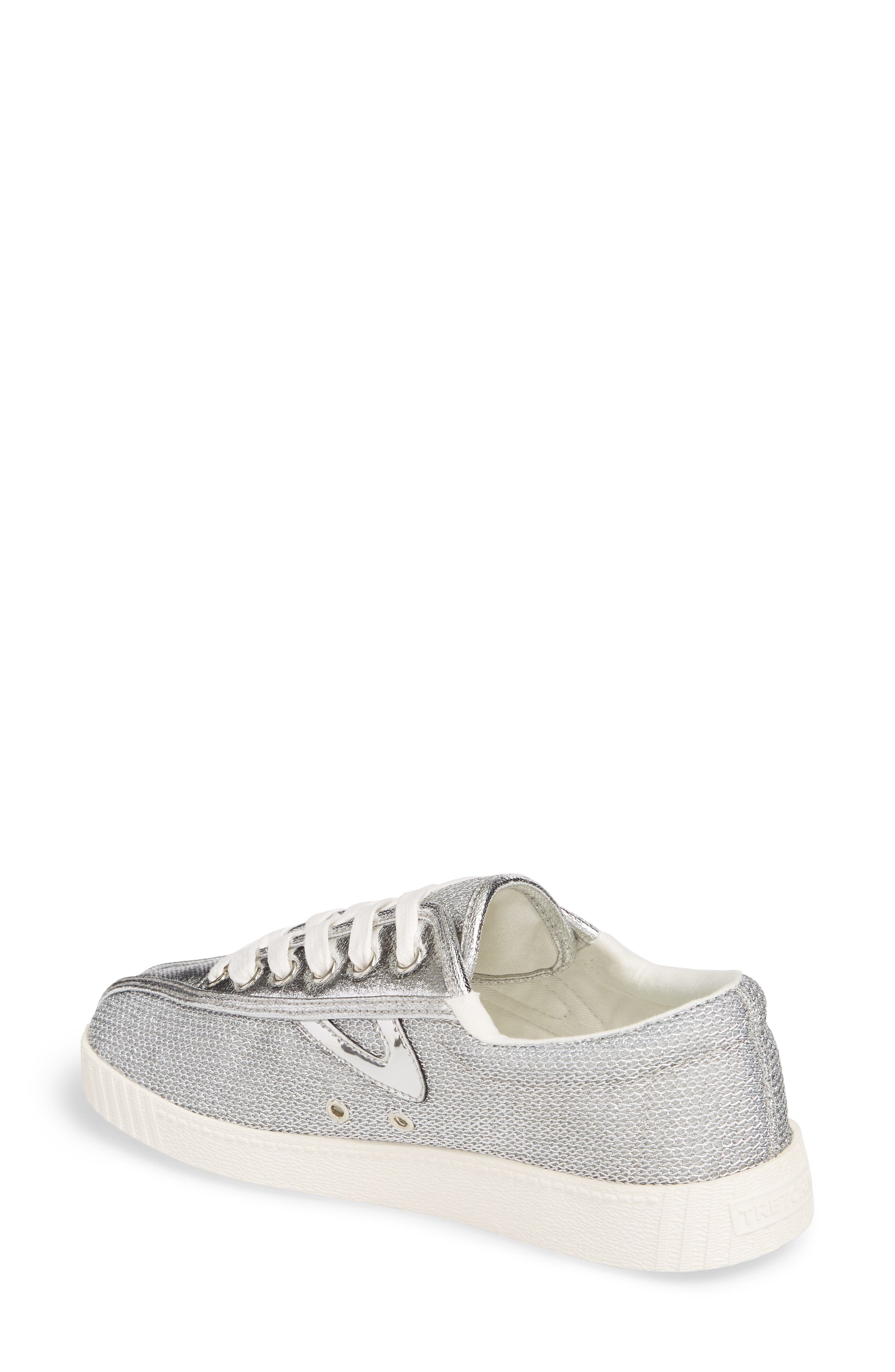 Nylite Plus Sneaker, Alternate, color, PLATA