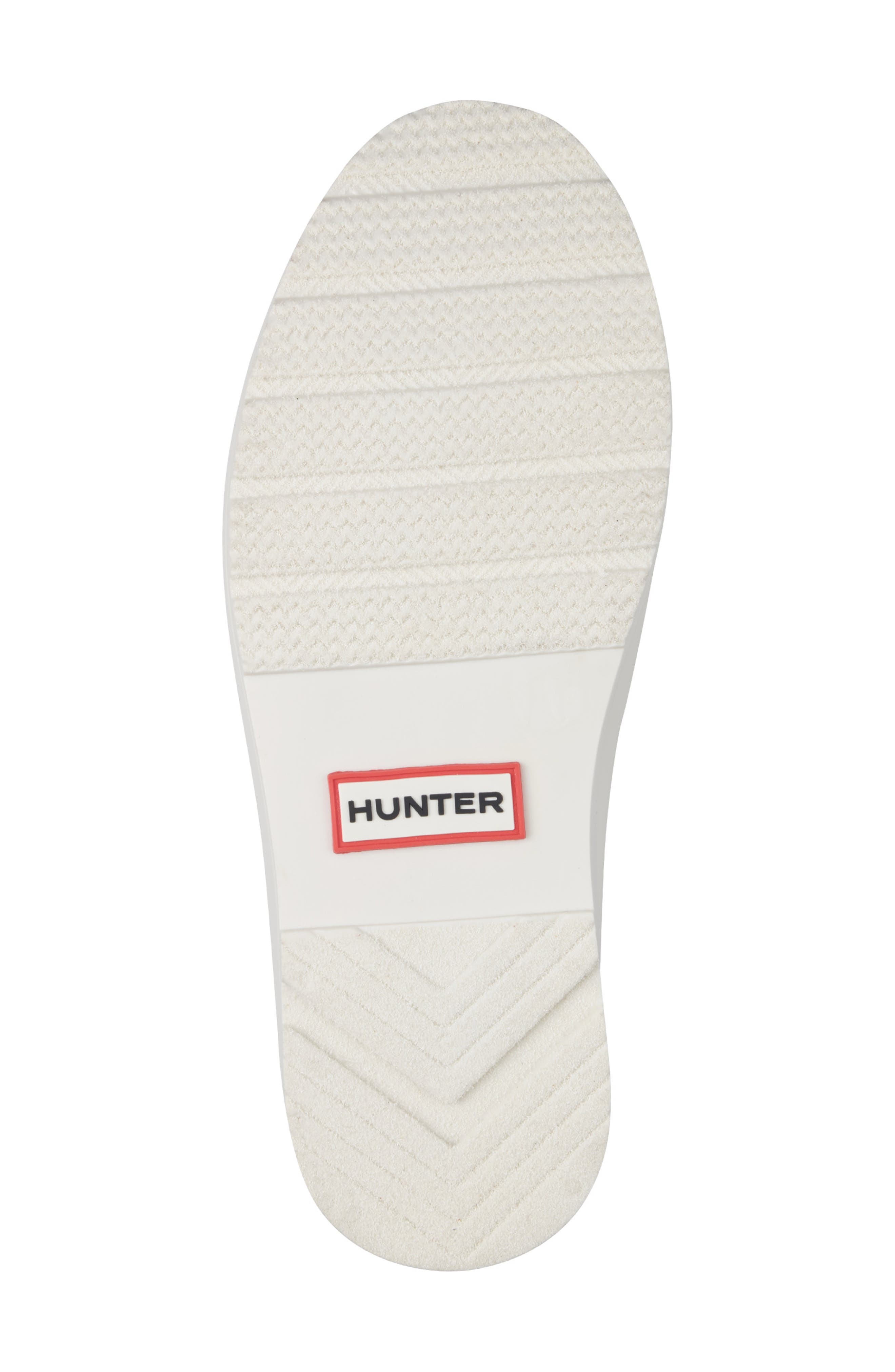 Hunter Tabitha Floral Rain Boot, Alternate, color, Ivory