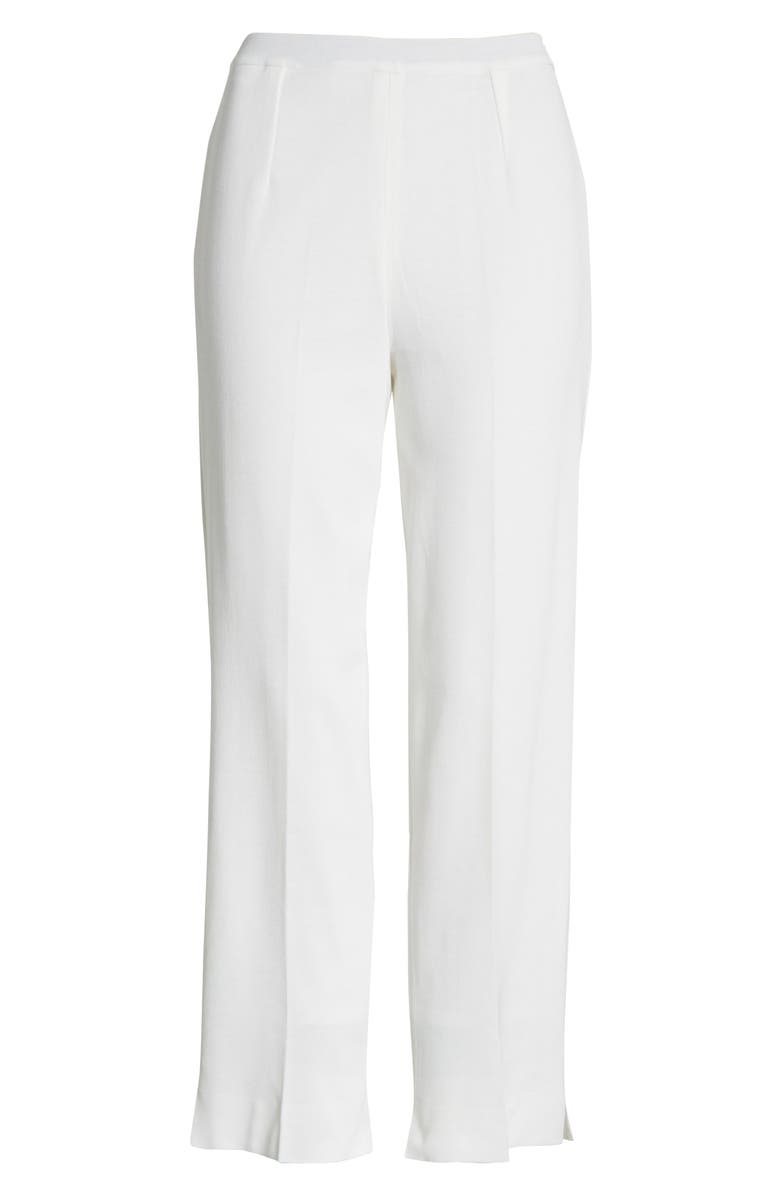 Ming Wang Knit Ankle Pants, Alternate, color,