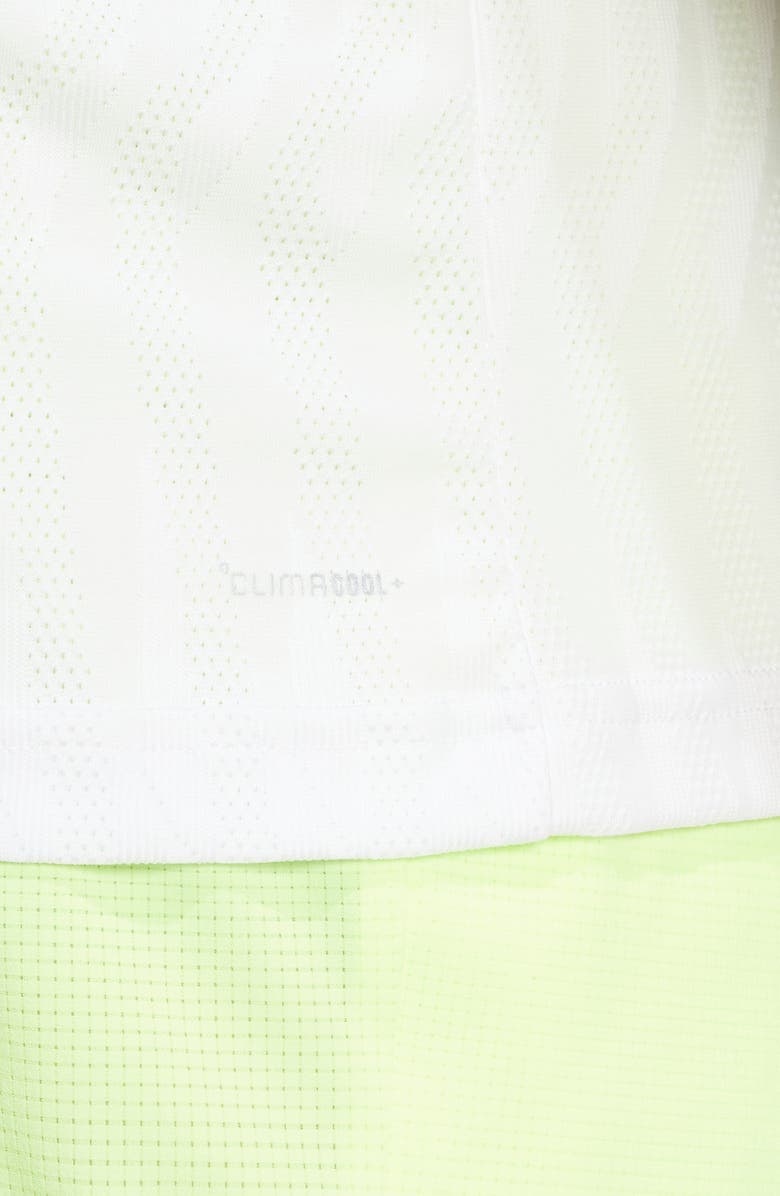 adidas FreeLife Tennis T-Shirt, Alternate, color, White