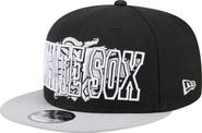 New Era Men's New Era Black Chicago White Sox Splatter 9FIFTY Snapback Hat