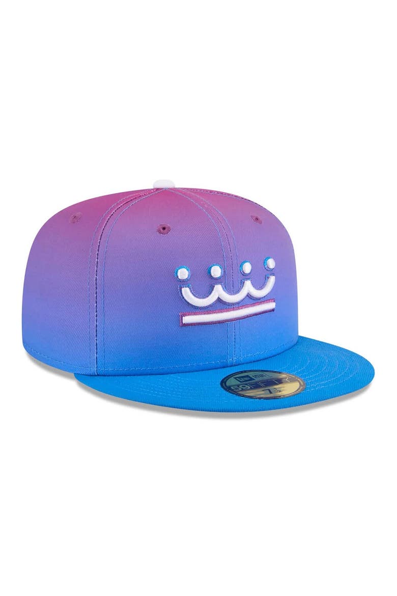 Men's New Era Purple/Blue Kansas City Royals 2026 City Connect 59FIFTY Fitted Hat, Alternate, color, Purple
