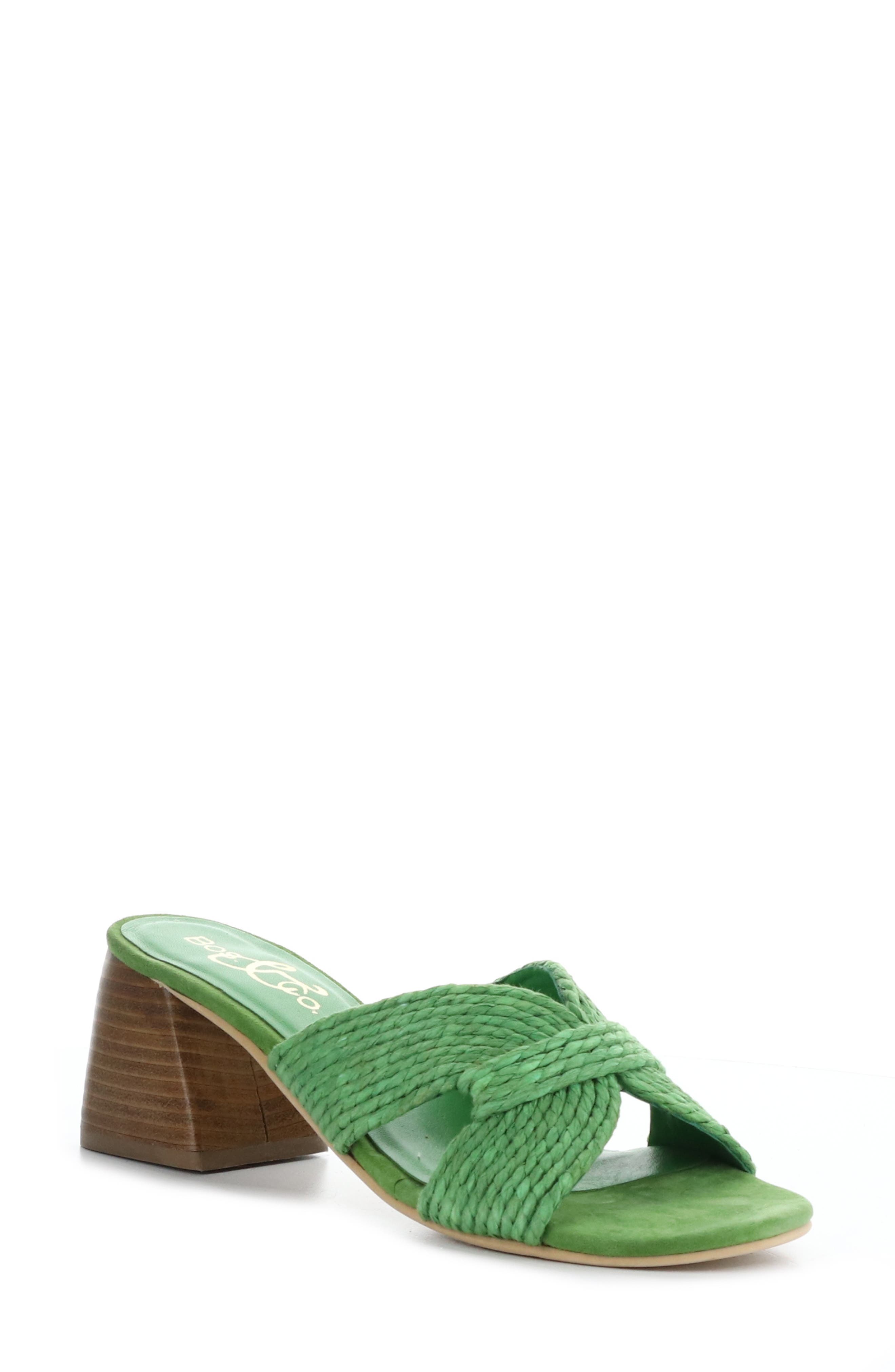  Green Rafia/Suede