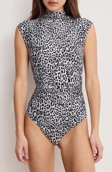 Weightless Mock Neck Bodysuit (Regular & Plus)