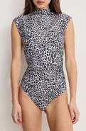 Good American Weightless Mock Neck Bodysuit
