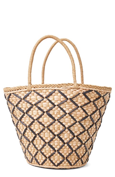 Palma Nights Jute Tote
