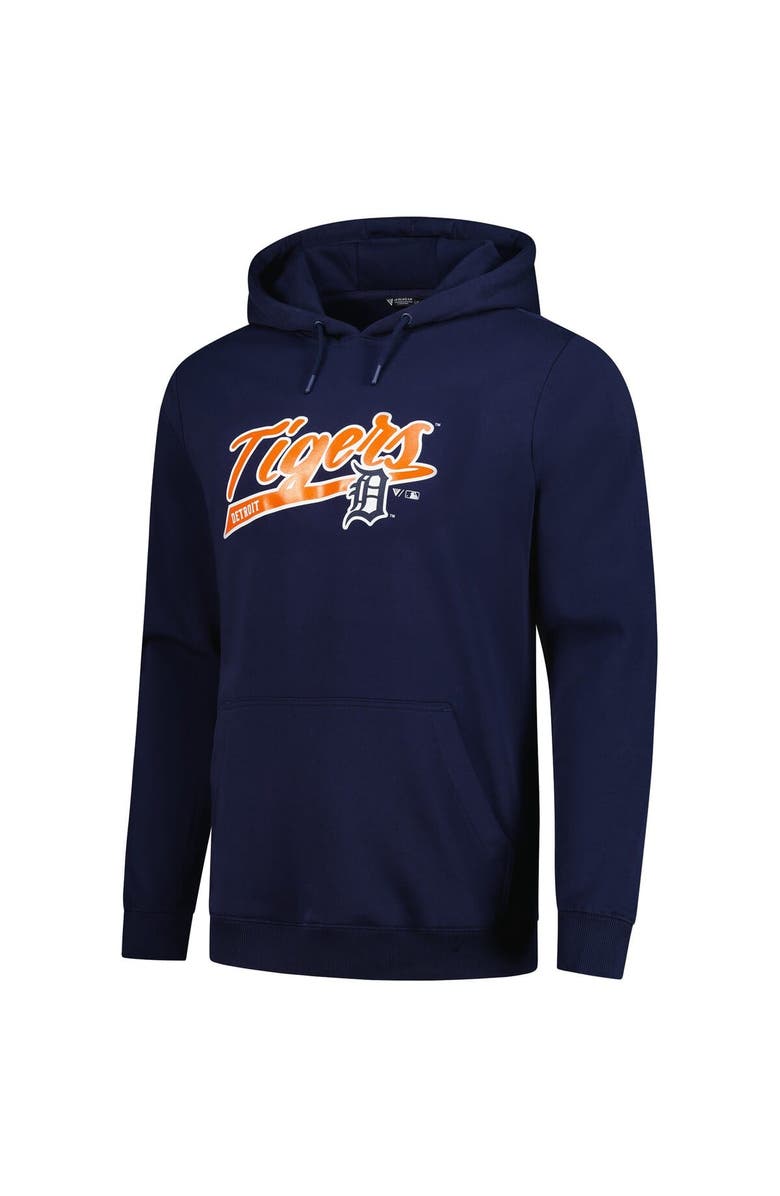 LEVELWEAR Men's Levelwear Navy Detroit Tigers Podium Fleece Pullover Hoodie, Alternate, color, Navy