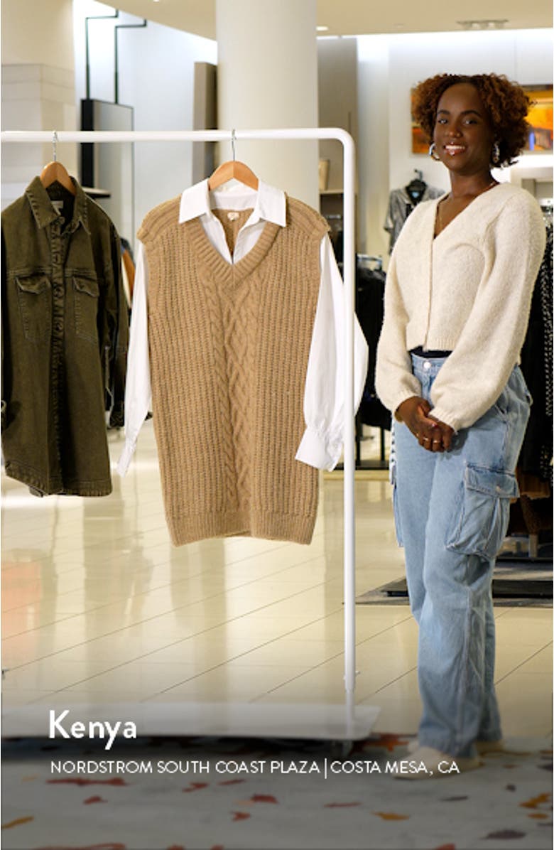 Hybrid Long Sleeve Sweater Dress, sales video thumbnail