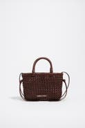 Bimba y Lola Plaited Leather XS Bag
