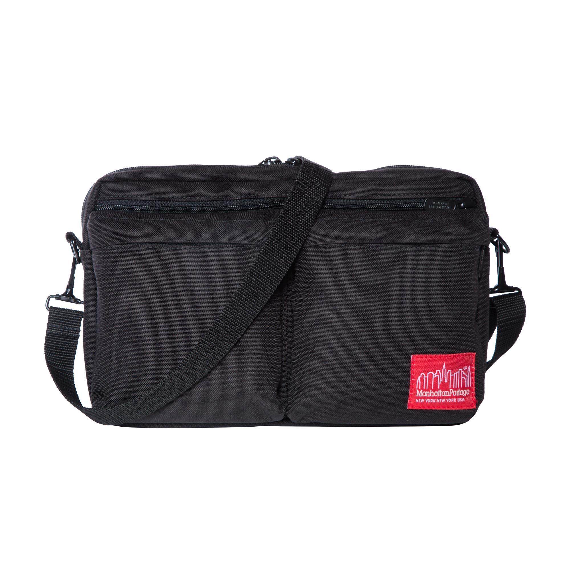 Manhattan Portage Albany Crossbody Bag, Main, color, Black
