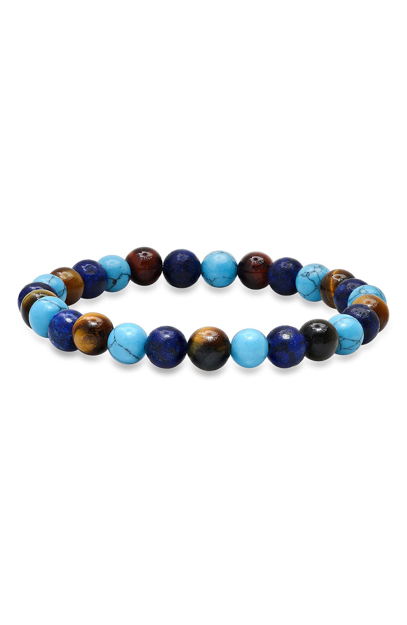 selected BROWN/ BLUE MULTI