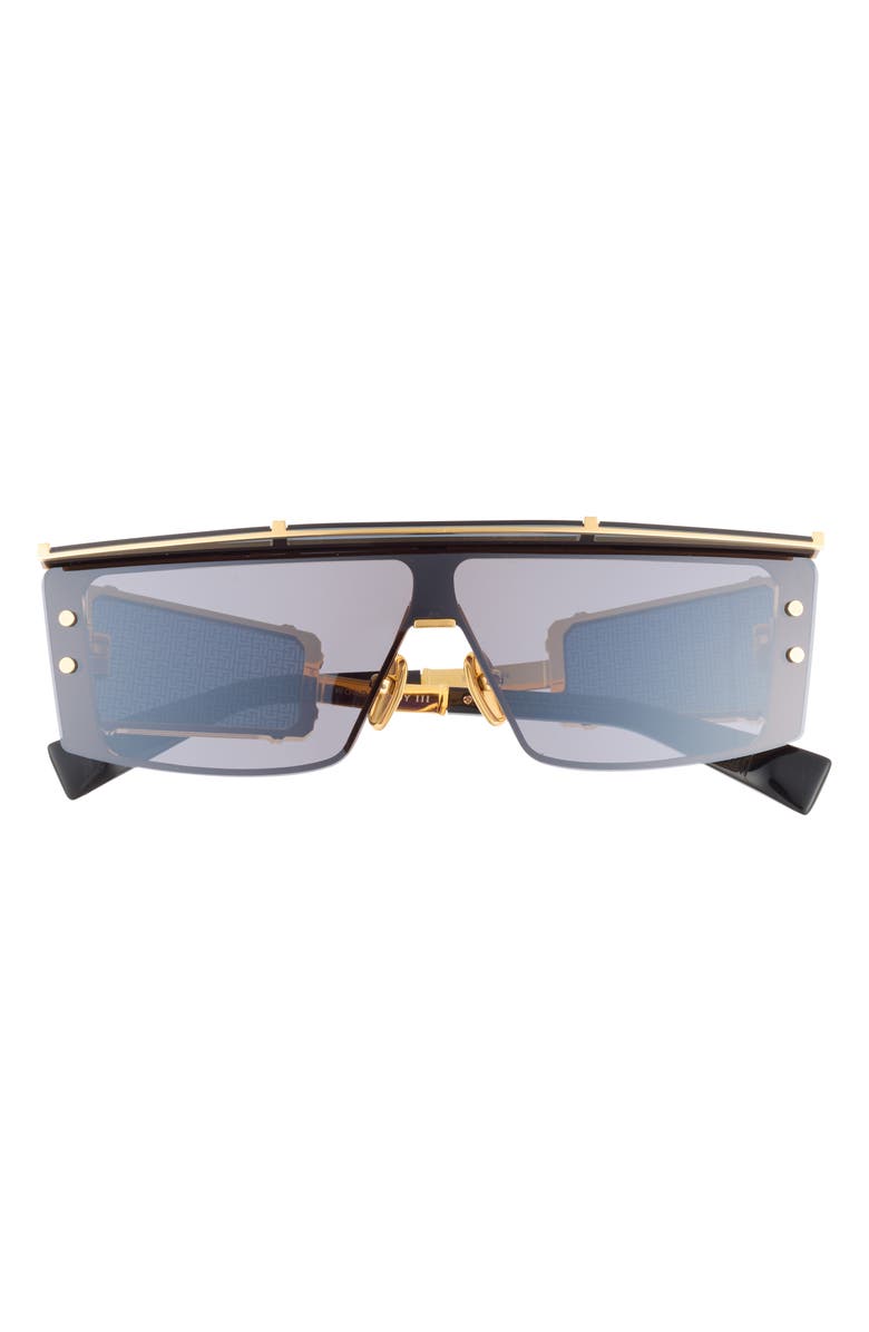 Balmain 145mm Shield Sunglasses, Main, color,