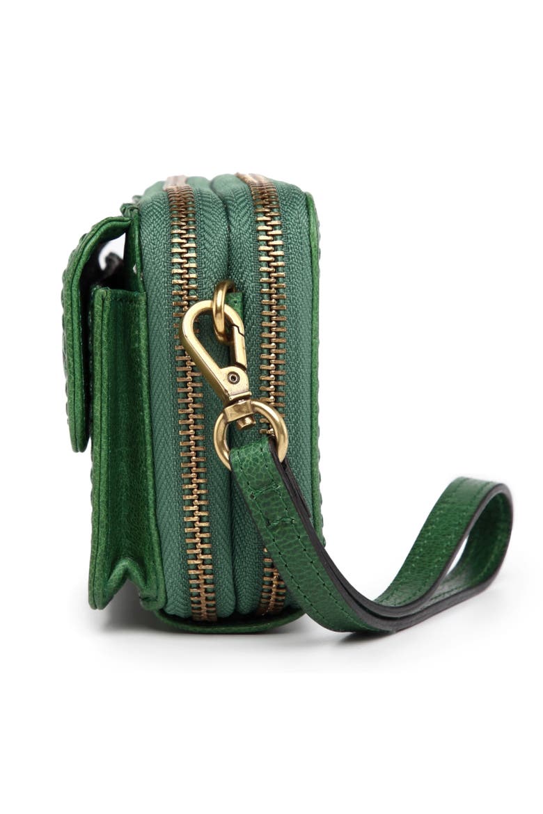 Northwood Genuine Leather Convertible Crossbody Wallet, Alternate, color, Green