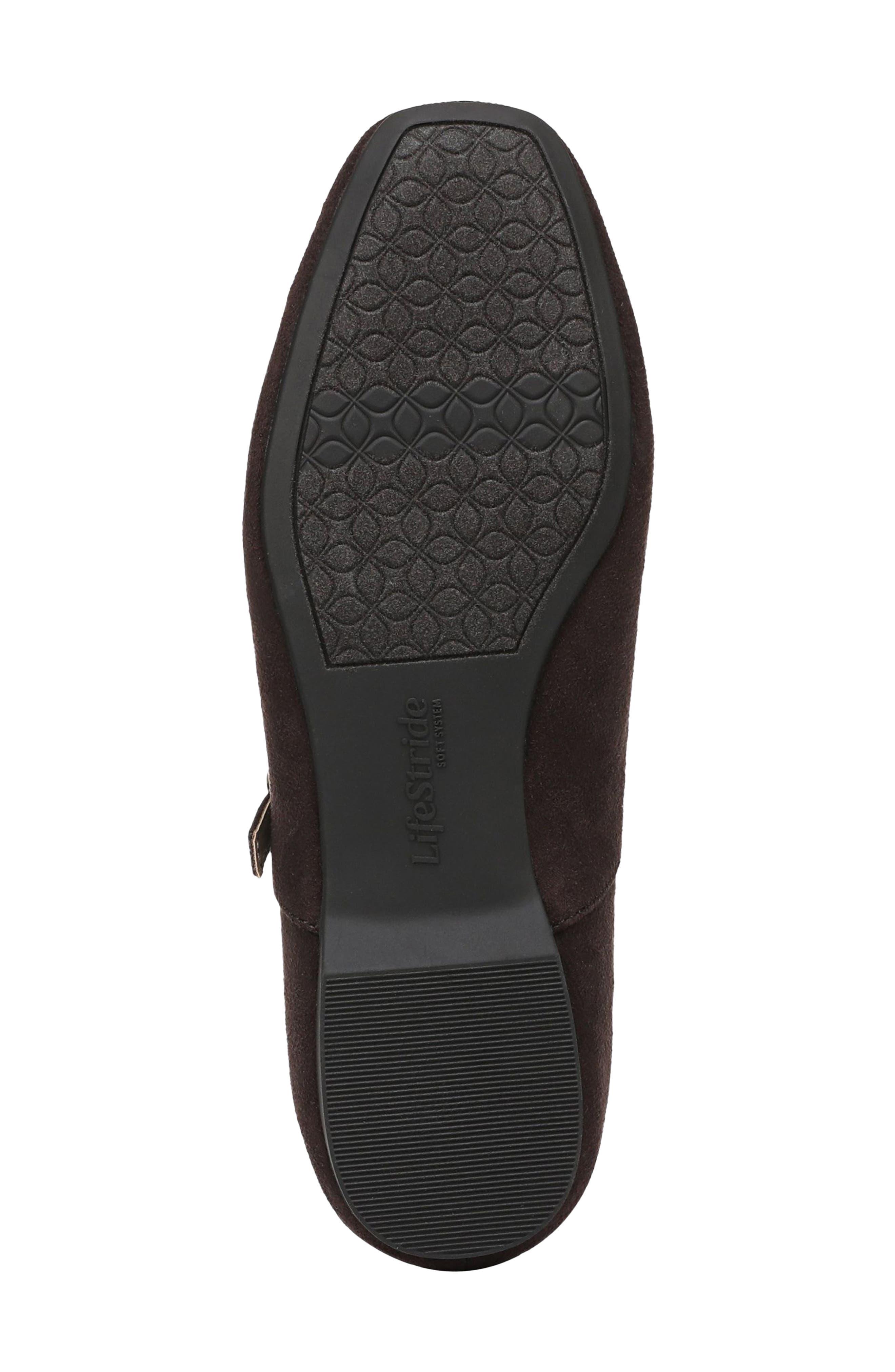 Beloved Mary Jane Flat, Alternate, color, DARK CHOCOLATE