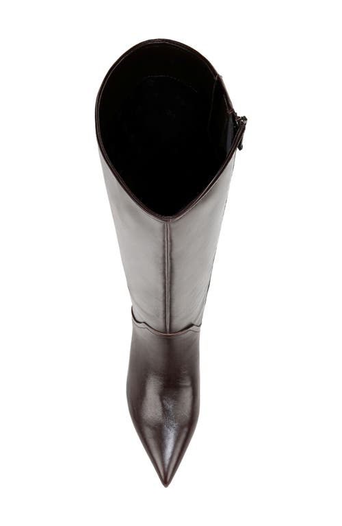 27 Edit Naturalizer Nikita Kitten Heel Tall Boot In Dark Brown