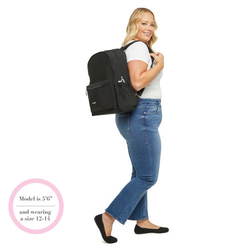 Baggallini On The Go Laptop Backpack In Midnight Blossom