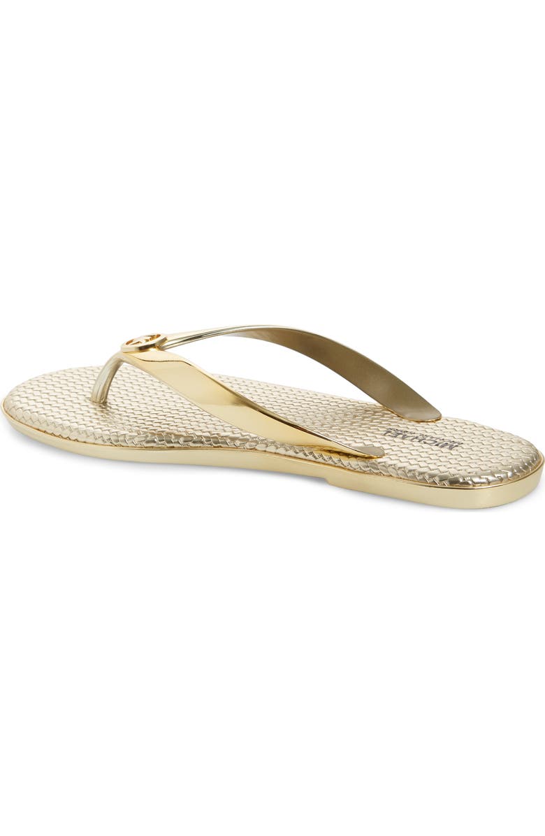 MICHAEL Michael Kors 'Jet Set' Jelly Flip Flop, Alternate, color,
